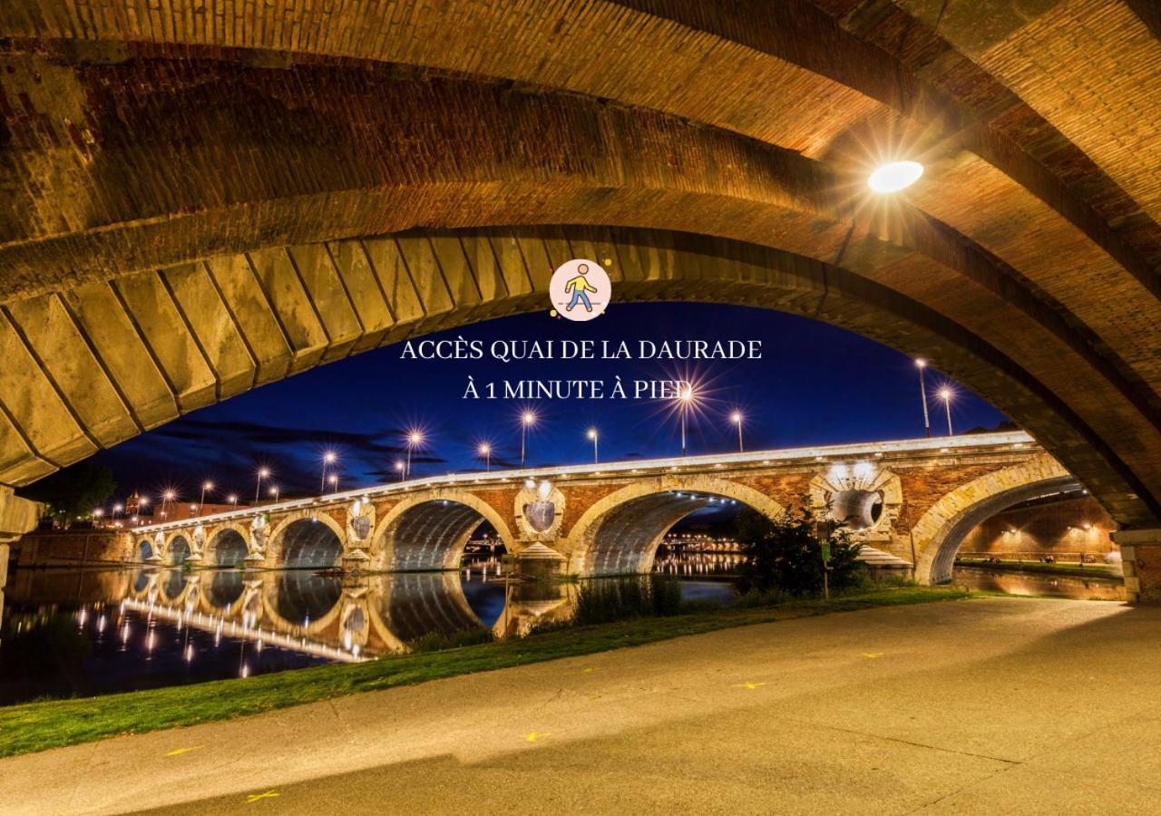 Wonder Appart' 402 - Vue Sur Garonne Toulouse Exterior foto